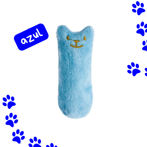 PELÚCIA CATNIP - DIVERSÃO, MORDIDAS E AMOR!