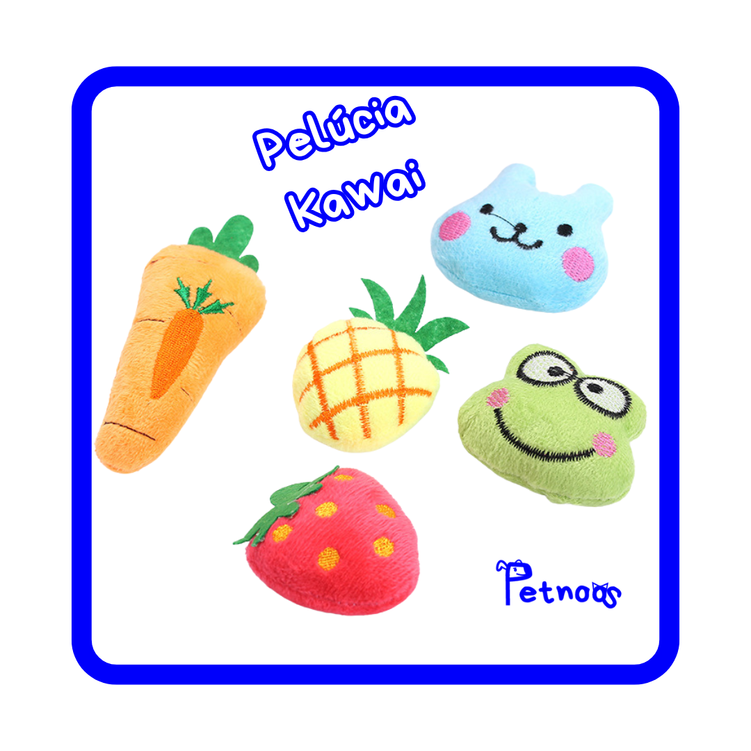 PELÚCIAS KAWAI - A FOFURA QUE SEU GATO PRECISA!