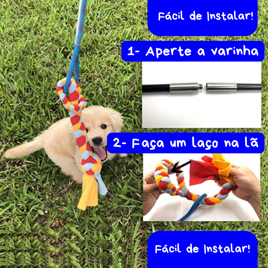 DOGTWIST - A MELHOR CORDA DE TREINAMENTO PET!
