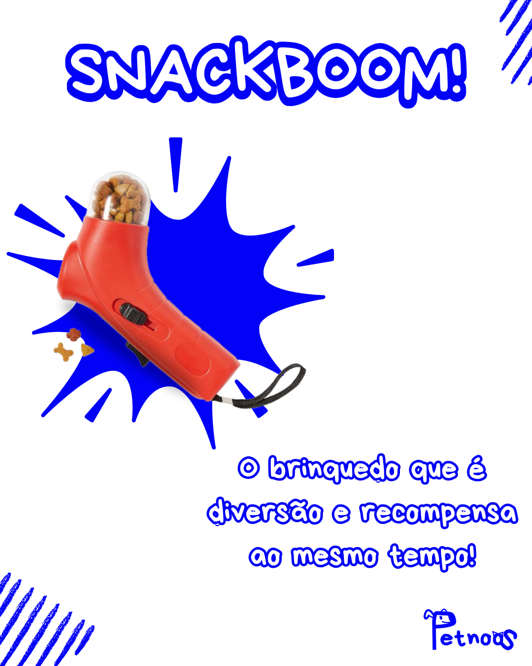 SNACKBOOM - DISPARE AMOR EM FORMA DE RAÇÃO!