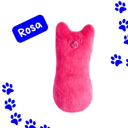 PELÚCIA CATNIP - DIVERSÃO, MORDIDAS E AMOR!