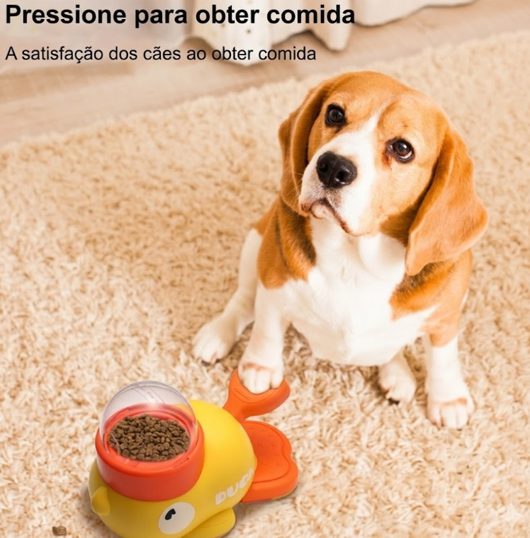 DUCKSNACK - O PATO QUE TRANSFORMA RAÇÃO EM DIVERSÃO!