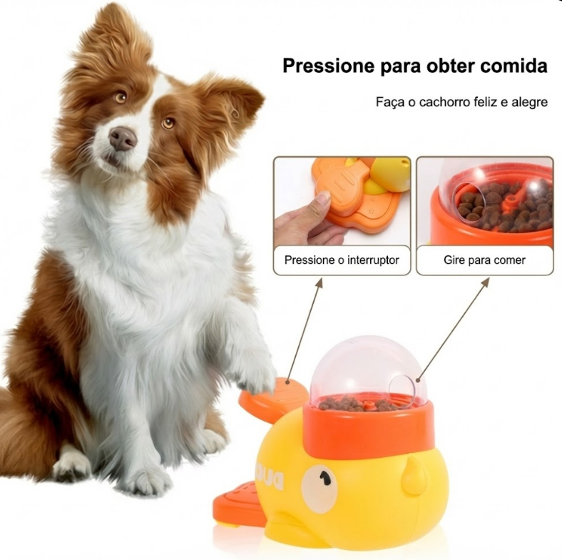 DUCKSNACK - O PATO QUE TRANSFORMA RAÇÃO EM DIVERSÃO!