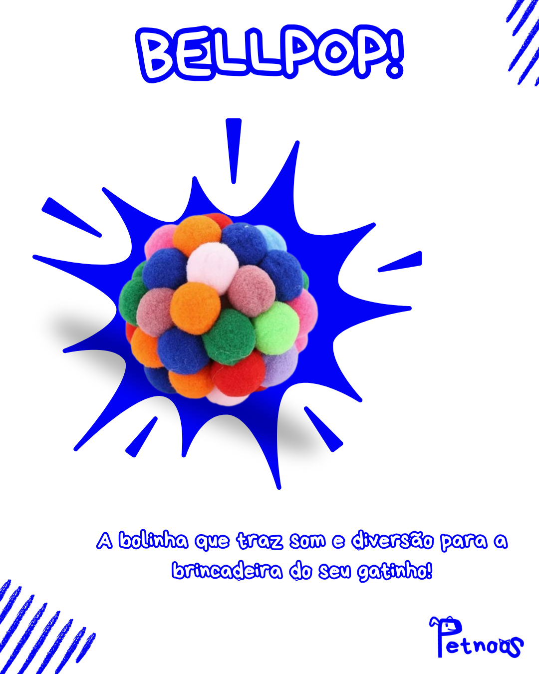 BELLPOP - A BOLINHA MAIS INTERATIVA PARA SEU GATO!