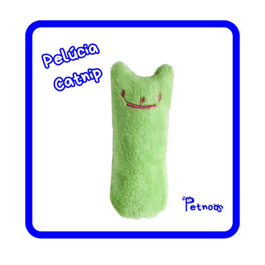 PELÚCIA CATNIP - DIVERSÃO, MORDIDAS E AMOR!