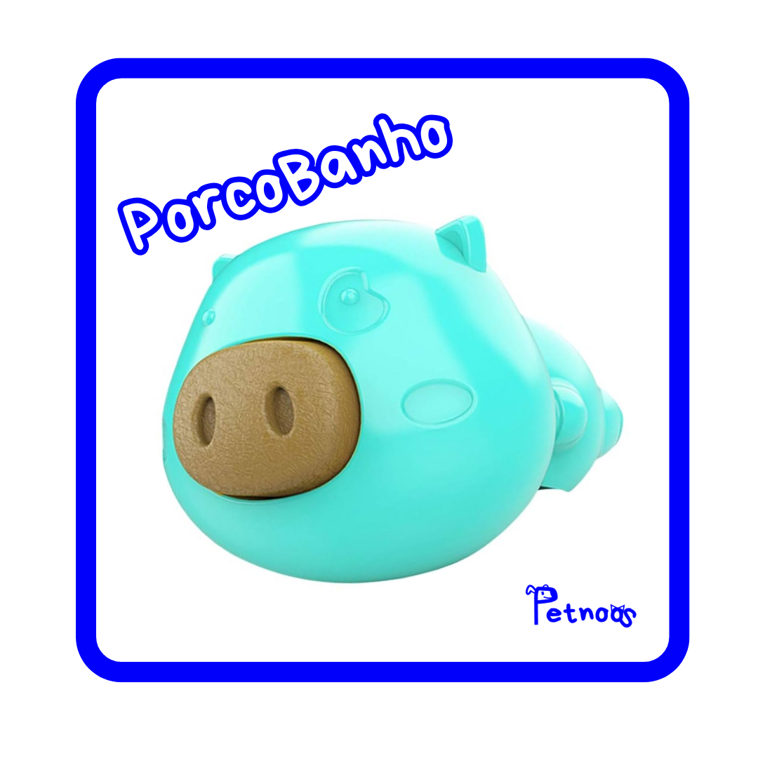 PORCOBANHO - PARA BANHOS DO SEU PET SEM ESTRESSE!