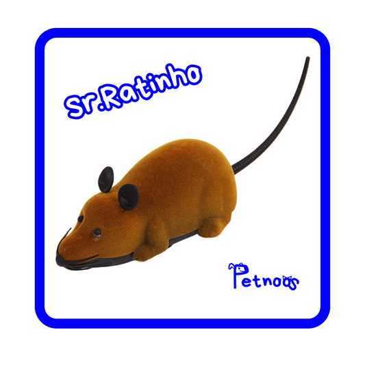 SR. RATINHO - O RATO ELÉTRICO MAIS DIVERTIDO DO SEU GATO!
