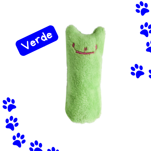 PELÚCIA CATNIP - DIVERSÃO, MORDIDAS E AMOR!